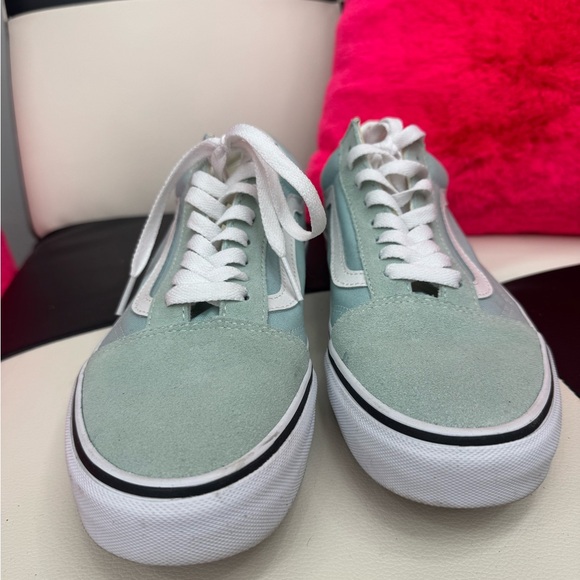 Vans Old Skool Canal Blue Shoes M 8.5 W 10 - Picture 2 of 6